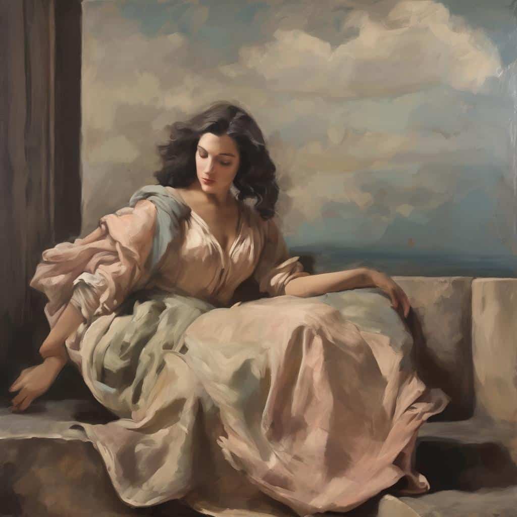 Αντίσταση στη δημιουργία, γυναικείο πορτραίτο, τέχνη και έμπνευση, έργο τέχνης, καλλιτεχνική διαμαρτυρία, σύγχρονη τέχνη, ζωγραφική.