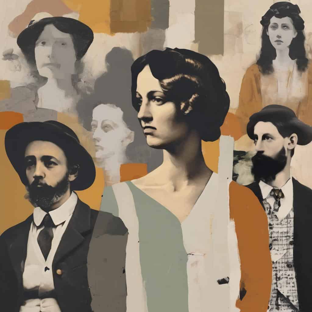 Αντιστάσεις στη δημιουργία, σύγχρονη τέχνη, ζωγραφική, πορτρέτα γυναικών και ανδρών, τέχνη και δημιουργικότητα, καλλιτεχνικό έργο, τέχνη και έμπνευση, σύγχρονες δημιουργίες.