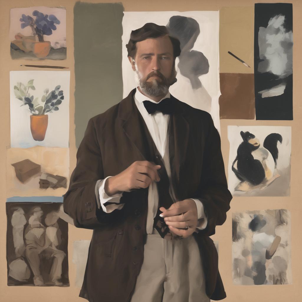 Η εξέλιξη του ύφους και των τεχνικών του ζωγραφικής